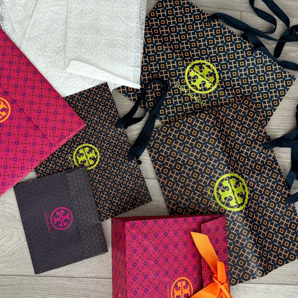 Bundle Tory Burch Shopping and Gift Bags - 7 bags - Picture 8 of 9